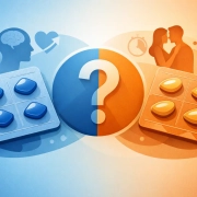 Sildenafil oder Tadalafil: der Unterschied