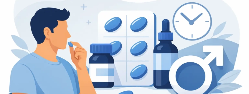 Sildenafil richtig dosieren für Männer