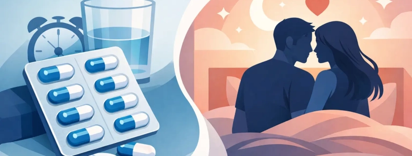 Dapoxetine vor dem Sex einnehmen richtig